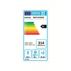 Réfrigérateur congélateur SAMSUNG RB37J5320SS/EF