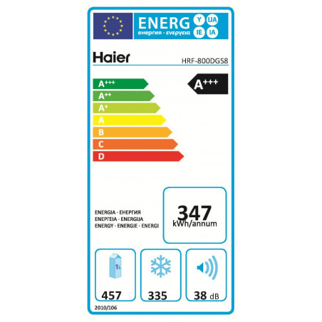 Réfrigérateur congélateur HAIER HRF-800DGS8