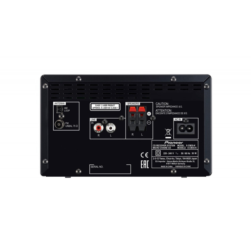Chaine Hifi PIONEER X-CM35-W