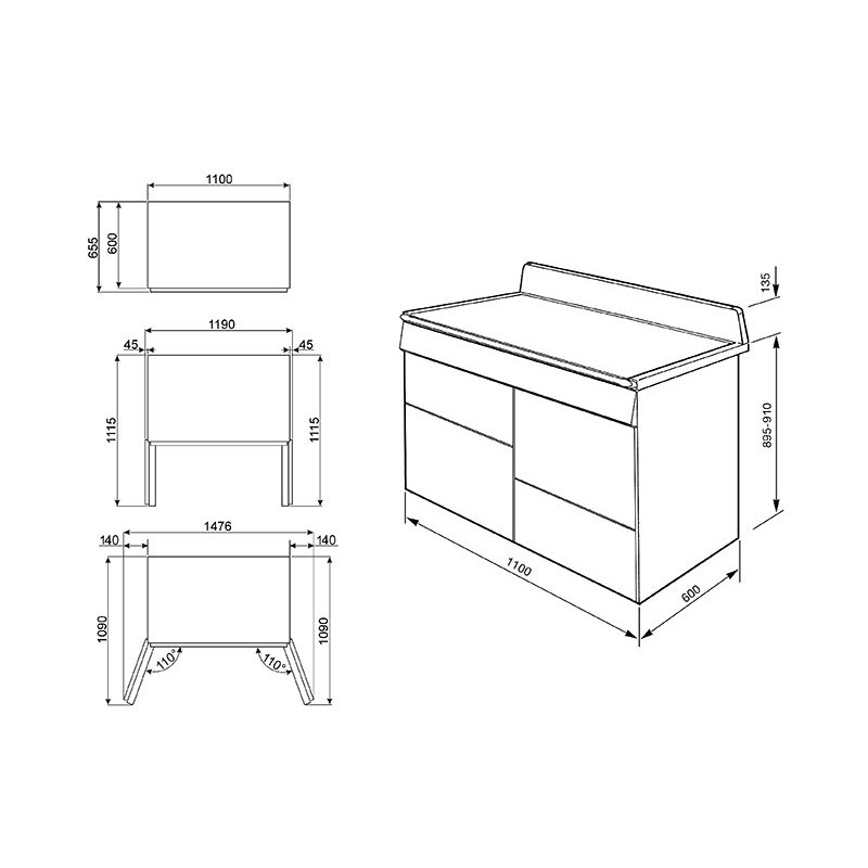 Cuisinière SMEG TR4110IP