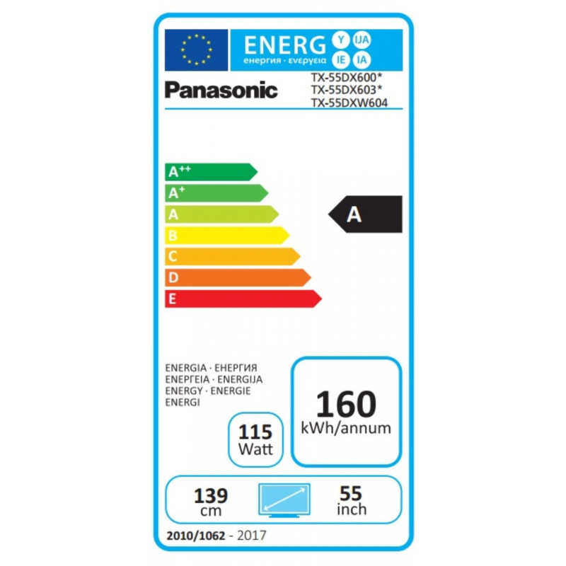 Télévision PANASONIC TX55DX600E