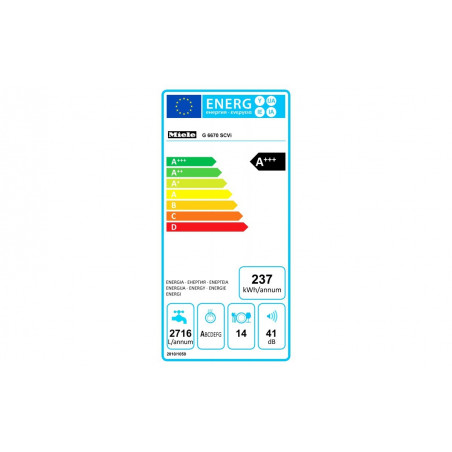 Lave Vaisselle MIELE G6670SCVI
