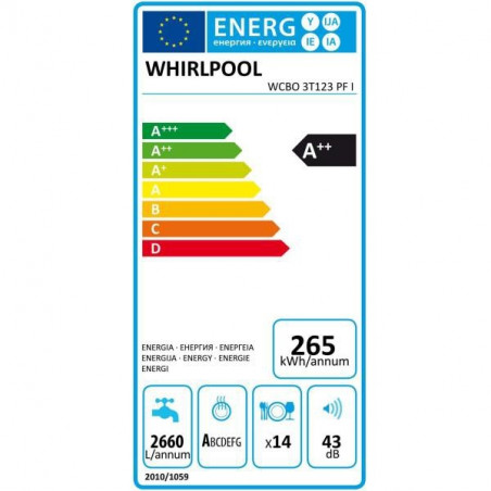 Lave Vaisselle WHIRLPOOL WCBO3T123PFI