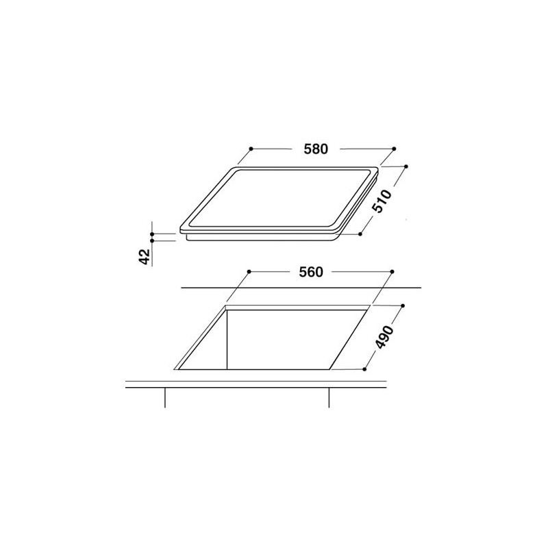 Plaque de cuisson WHIRLPOOL AKT 8130 NE