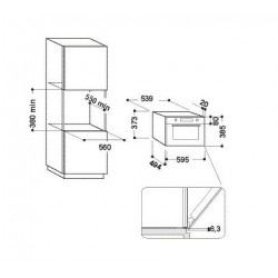 Micro ondes WHIRLPOOL AMW 761 IXL