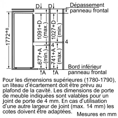 Réfrigérateur congélateur SIEMENS KI34VV21FF