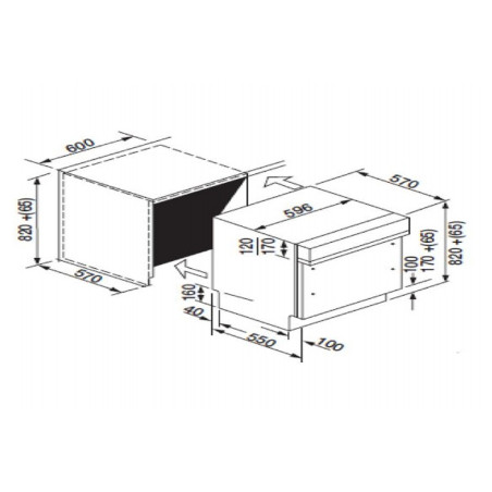 Lave Vaisselle ROSIERES RLI1D63X-47