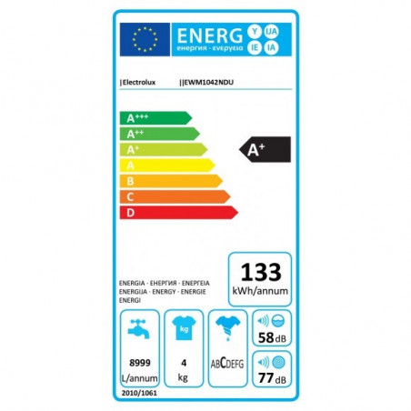 Lave Linge ELECTROLUX EWM1042NDU