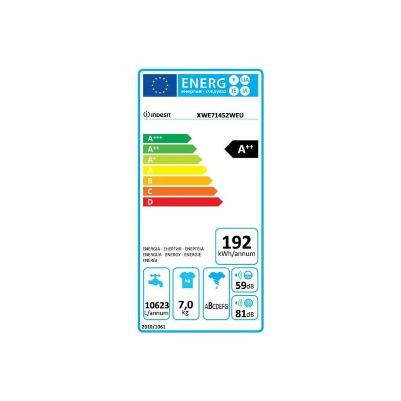 Lave Linge INDESIT EWC 71452 W FR.M