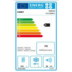 Réfrigérateur CANDY CFLO3550E/1