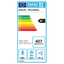 Réfrigérateur congélateur SAMSUNG RFG23RESL1/XEF