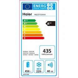 Réfrigérateur congélateur HAIER HB25FSSAAA