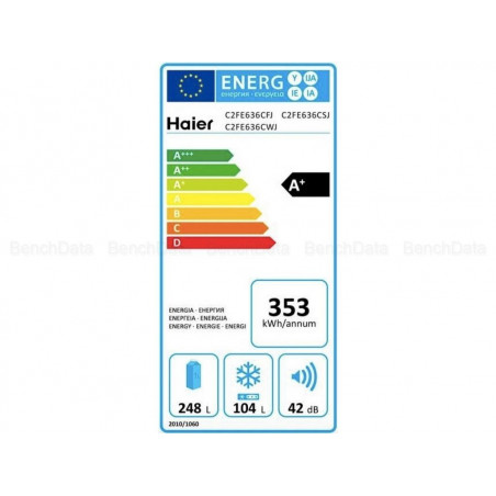 Réfrigérateur congélateur HAIER C2FE636CSJ