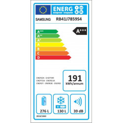 Réfrigérateur congélateur SAMSUNG RB41J7859S4