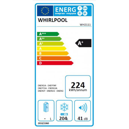 Congélateur WHIRLPOOL WH2111