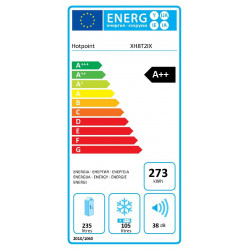 Réfrigérateur congélateur HOTPOINT ARISTON XH8T2IX