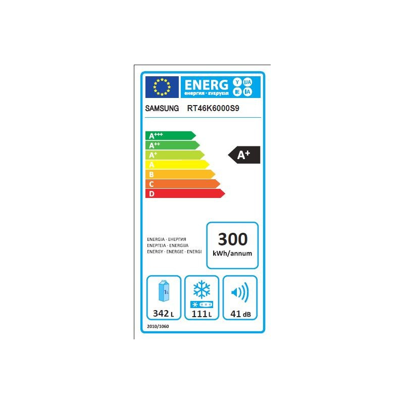 Réfrigérateur congélateur SAMSUNG RT46K6000S9/EF