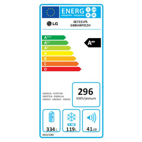 Réfrigérateur congélateur LG GC7221PS