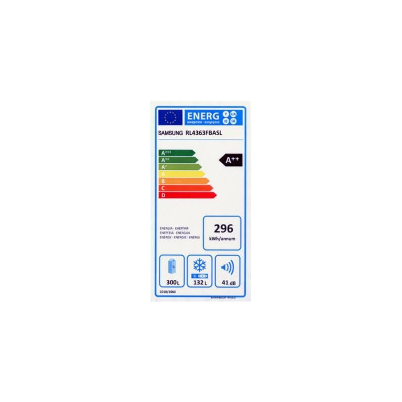 Réfrigérateur congélateur SAMSUNG RL4363FBASL/EF