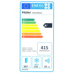 Réfrigérateur congélateur HAIER HB22FWRSSAA