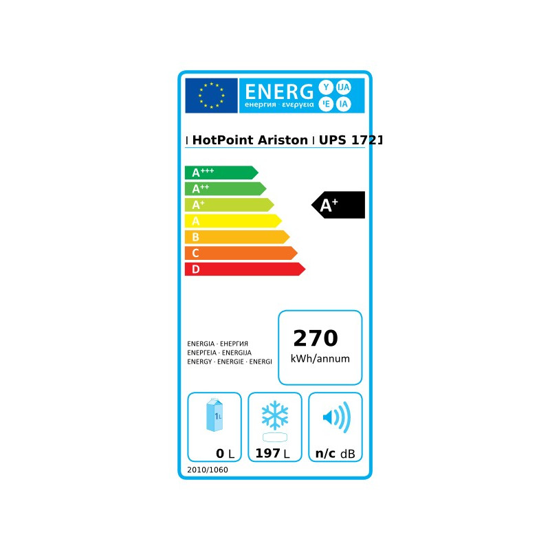 Congélateur HOTPOINT-ARISTON UPS 1721 F/HA