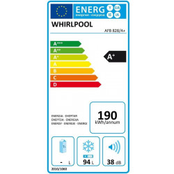 Congélateur WHIRLPOOL AFB 828/A+