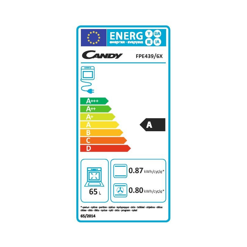 Four CANDY FPE439A/6X