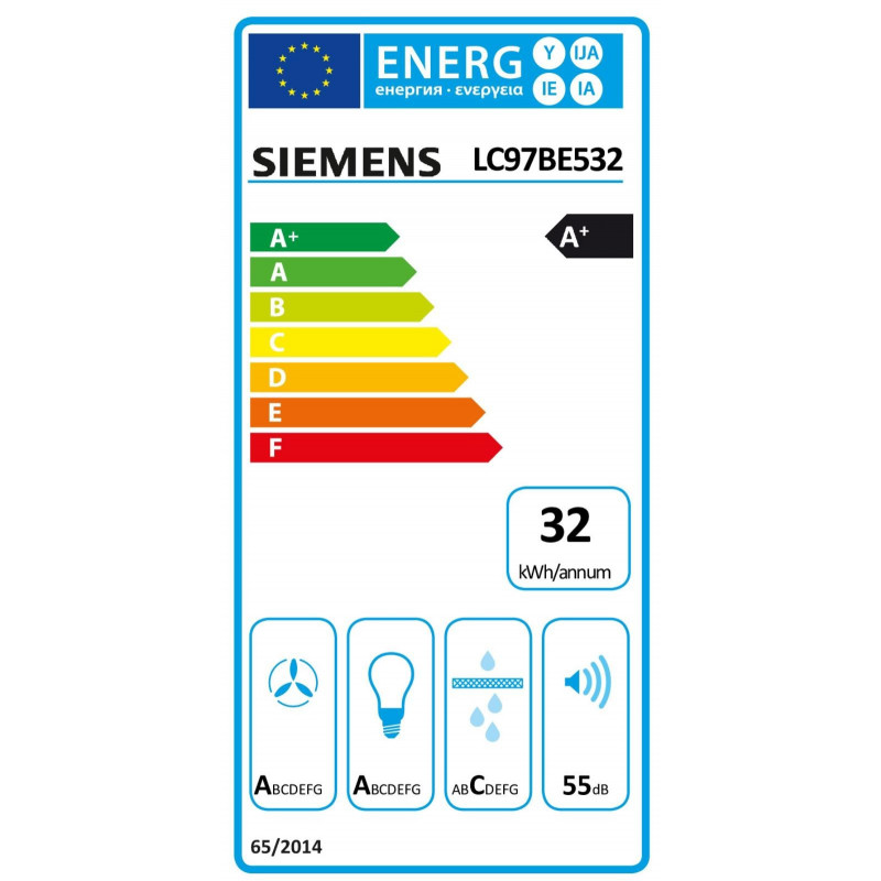 Hotte SiEMENS LC97BE532