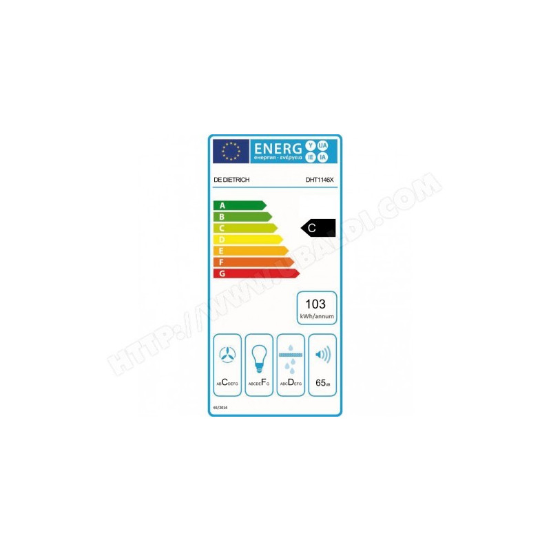 Hotte DE DIETRICH DHT1146X