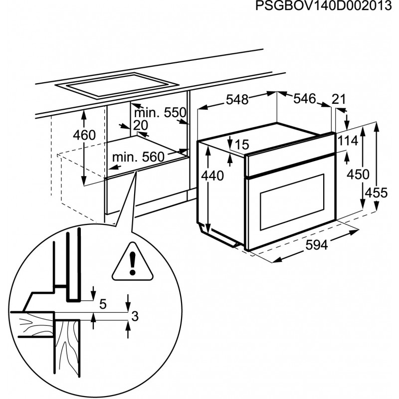 Micro ondes ELECTROLUX EVY7800AOX