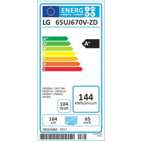 Télévision LG 65UJ670V