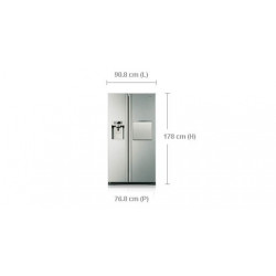 Réfrigérateur congélateur SAMSUNG RS6178UGDSR