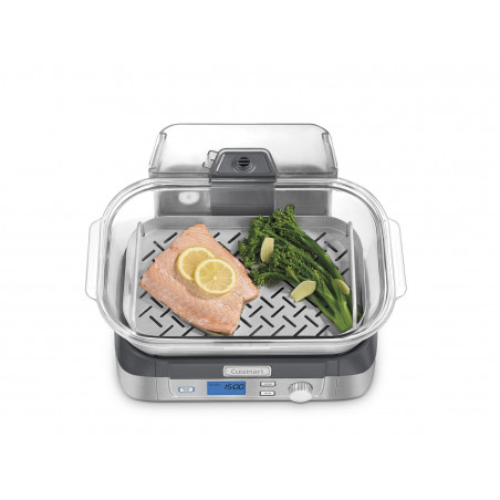 CUISINART - Cuiseur vapeur 5l 1800w inox - STM1000E cookfresh - Vente petit  électroménager et gros électroménager