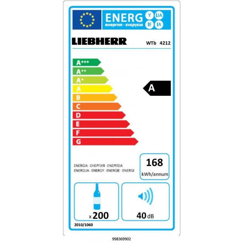 Cave à vin LIEBHERR WTB 4212