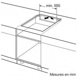 Plaque de cuisson BOSCH PUJ631BB1E