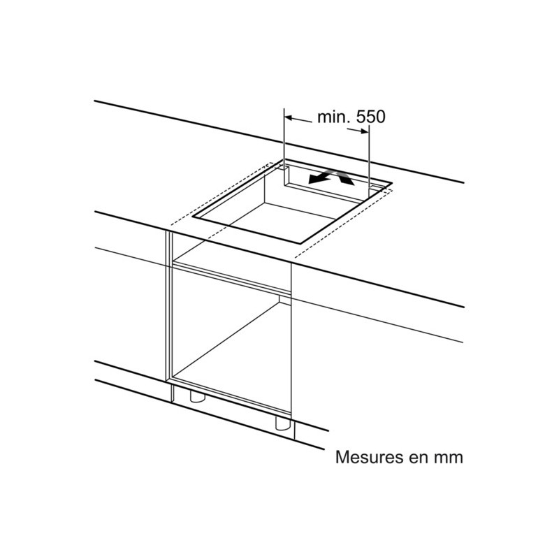 Plaque de cuisson BOSCH PUJ631BB1E