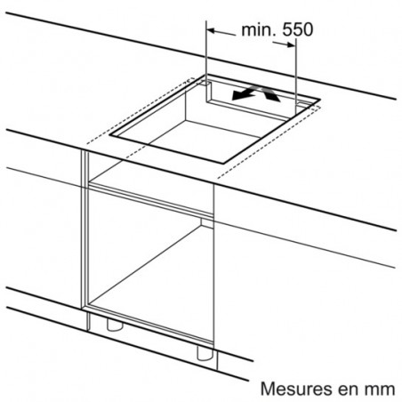 Plaque de cuisson BOSCH PUJ631BB1E