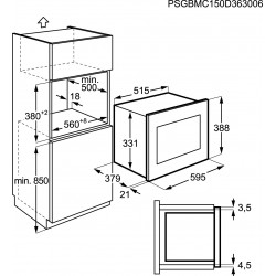 Micro ondes AEG MSB2547D-M