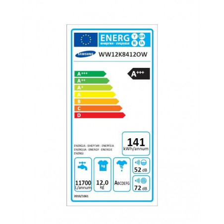 Lave Linge SAMSUNG WW12K8412OW/EF