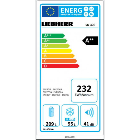 Réfrigérateur congélateur LIEBHERR CN 320