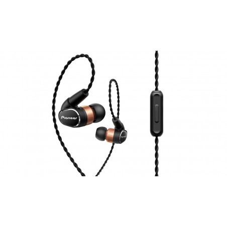 Casque intra-auriculaire Pioneer SE-CH9T écouteur Binaural Avec fil Noir casque et micro