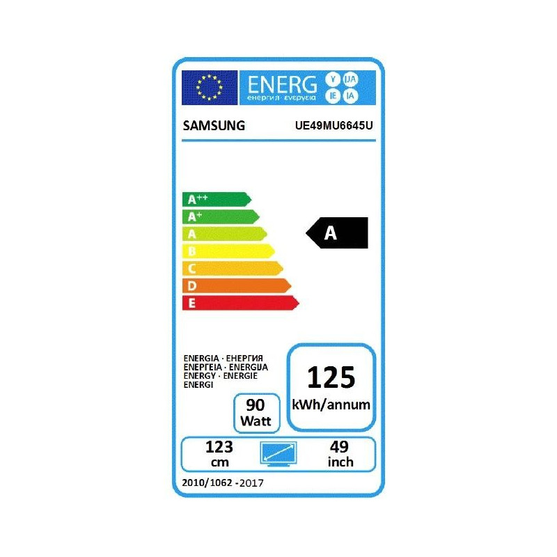Télévision SAMSUNG UE49MU6645