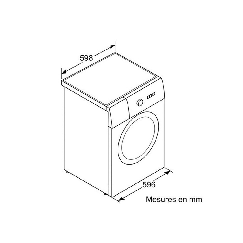 Lave Linge Bosch WAK28260FF