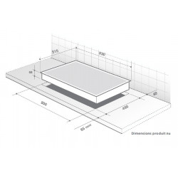 Plaque de cuisson DE DIETRICH DPI7966XS