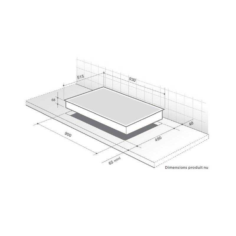 Plaque de cuisson DE DIETRICH DPI7966XS