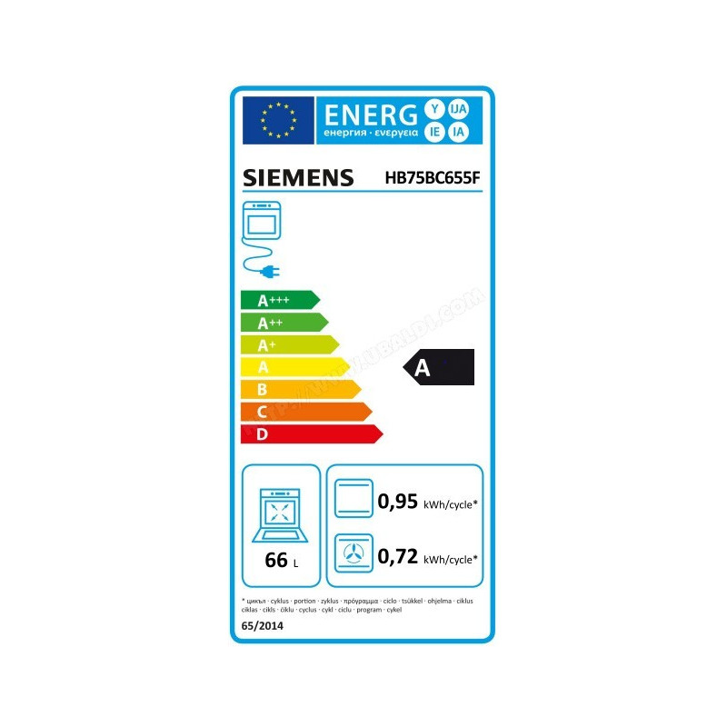 Four SIEMENS HB75BC655F