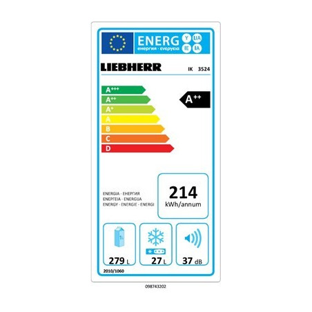 Réfrigérateur congélateur LIEBHERR IK 3524