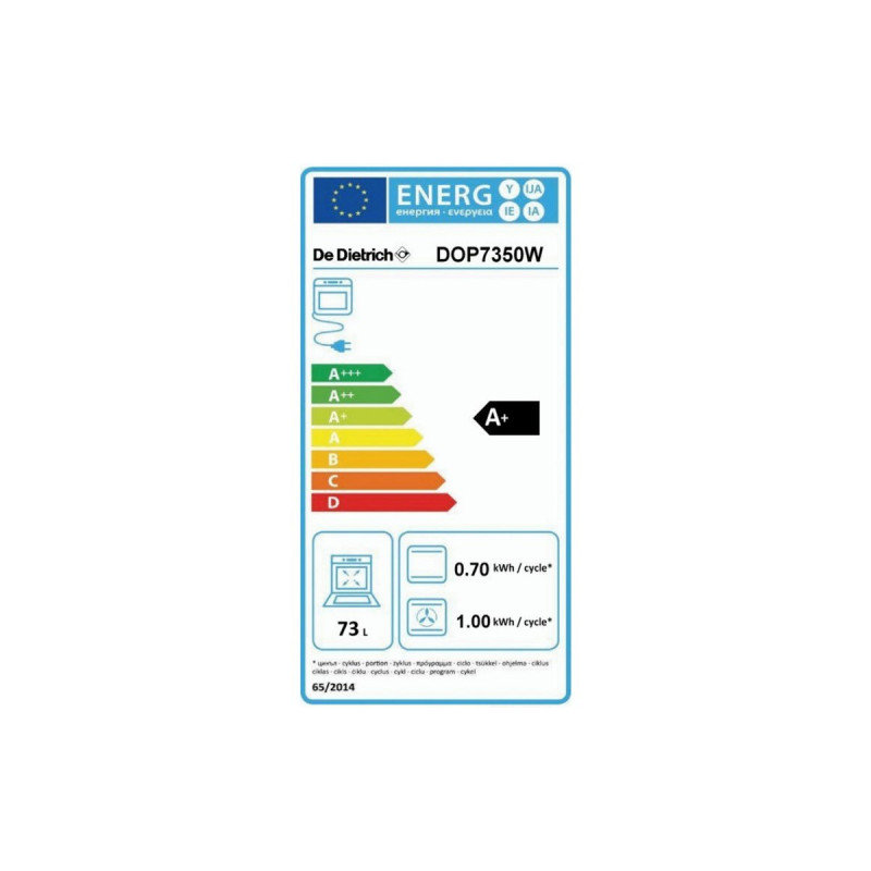 Four DE DIETRICH DOP7350W