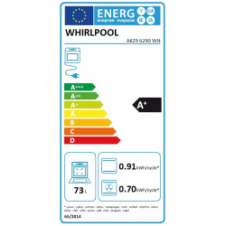 Four WHIRLPOOL AKZ96290WH