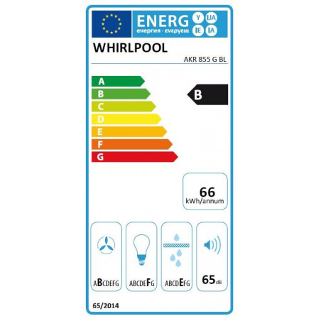 Hotte WHIRLPOOL AKR 855 GBL